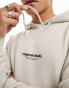 Jack & Jones oversize hoodie with originals logo in beige