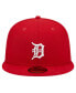 Men's Red Detroit Tigers Logo 59FIFTY Fitted Hat