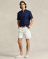 Men's Short-Sleeve Linen Button-Up