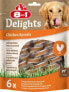 Hundeleckerli Delights Chicken Spirals, 60 g