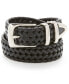 Men's Leather Braided Belt