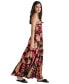 Women's Cotton Printed Tiered Maxi Dress