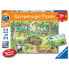 Puzzle Tiere im Wald und auf der Wiese