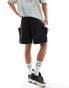 ADPT technical cargo short in black