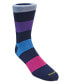 Men's Large Stripe Dress Sock