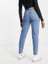 Levi's high waisted mom jeans in light wash