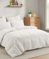 All Season White Goose Feather and Fiber Comforter, Full/Queen