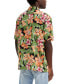 Men's Printed Relaxed Short-Sleeve Camp Shirt