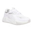 Puma RsPulsoid Metallic Lace Up Womens White Sneakers Casual Shoes 39320701