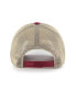 Men's Burgundy, Natural Washington Commanders Flagship MVP Snapback Hat