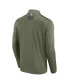 Men's Olive Tennessee Volunteers OHT Military-Inspired Appreciation Titan Raglan Quarter-Zip Jacket