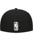 Men's Black Boston Celtics Blackout Shadow Logo 59FIFTY Fitted Hat