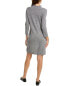 Forte Cashmere Ruffle Neck Cashmere Sweaterdress Women's