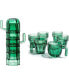 Cactus Stackable Drinking Glasses, Set of 6