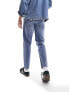 New Look tapered jean in mid blue