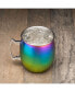 2 Pack of Rainbow Moscow Mule Mugs, 20 Oz