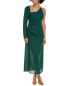 Madison Miles Asymmetrical Maxi Dress Women's