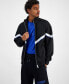 Men's Napones Zip Front Chevron Stripe Track Jacket