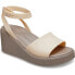 CROCS Brooklyn Ankle Strap Wedge sandals