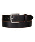 Men's Raw Cut Edged Leather Jean Belt