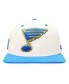 Men's Cream St. Louis Blues Retro Classic Logo Snapback Hat