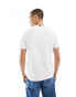 Tommy Hilfiger stripe logo t-shirt in white