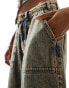 Reclaimed Vintage limited edition distressed denim jean co-ord