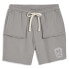 Puma Showtime Terry Shorts Mens Grey Casual Athletic Bottoms 62474201