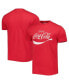 Men's and Women's Red Distressed Coca-Cola Brass Tacks T-shirt