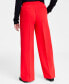 Women's Double-Weave Wide-Leg Pants, Regular and Short Length, Created for Macy's