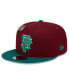 Men's Cardinal/Green San Francisco Giants Strawberry Big League Chew Flavor Pack 9FIFTY Snapback Hat