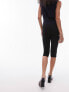 Topshop ponte capris legging in black