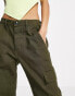 Signature 8 multi pocket cargo trousers in khaki