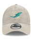 Men's Khaki Miami Dolphins Playmaker 9TWENTY Adjustable Hat