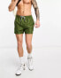 New Look core swim short in khaki