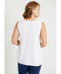 Plus Size June + Vie Scoopneck One + Only Tank Top