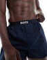 Boss Bodywear 2 pack boxer short in beige/navy