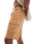 ASOS DESIGN cargo short in tobacco