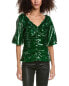 Ganni Sequin Blouse Women's