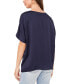 Women's Satin Dolman-Sleeve Top