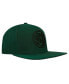 Men's Forest Green Brooklyn Nets Tonal Logo Snapback Hat