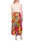 Women's Tiered Floral-Print Maxi Skirt