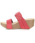 Bos. & Co. Larino Suede Wedge Sandal Women's