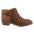 Softwalk Rimini Perf S2315-215 Womens Brown Extra Wide Ankle & Booties Boots