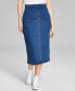 Юбка And Now This High-Waist Denim Midi