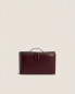 Large leather toiletry bag