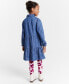 Girls Cotton Chambray Shirtdress, Created for Macy's