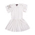 Child Shiloh Cream Gold Solid Jersey Dress