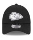 Men's Black Kansas City Chiefs Main B-Dub 9FORTY Adjustable Hat