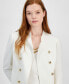 Women's Stand Collar Open-Front Jacket